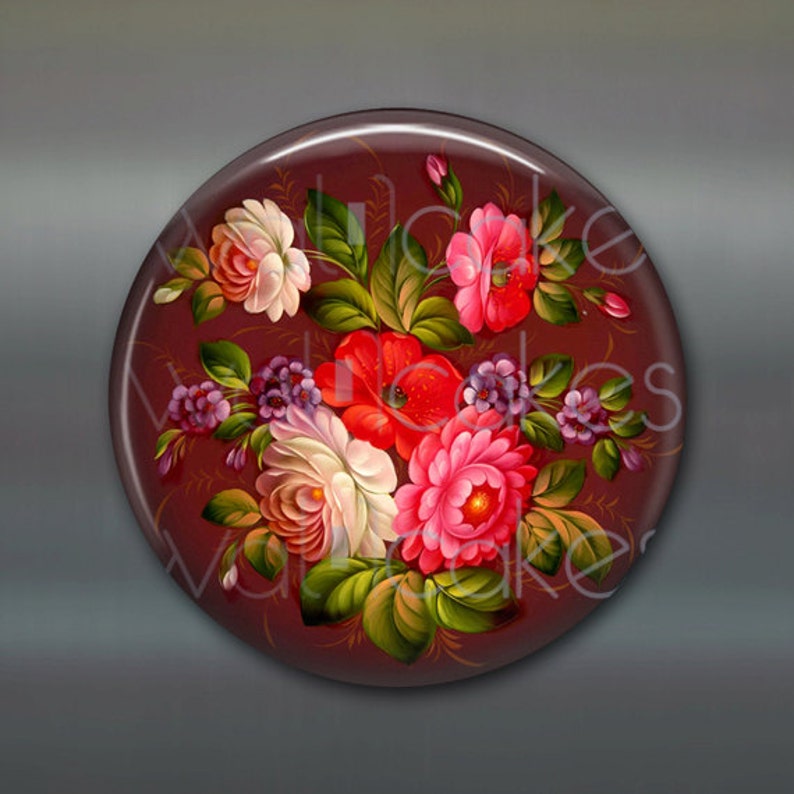 3.5 decorative floral fridge russian Etsy