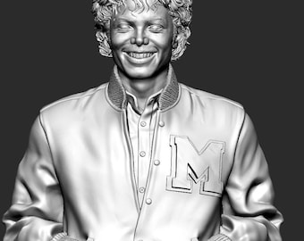 Modello di stampa 3D di gioielli di Michael Jackson