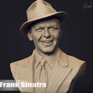 Frank Sinatra 3d print model