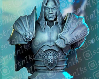 Arthas WoW 3D-printmodel