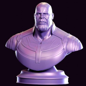 Thanos avengers bust 3D print model