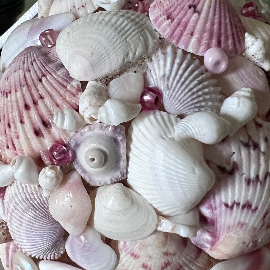 Pink Shells Ornament, Valentine's Gift for Shell and Beach Lover - Etsy