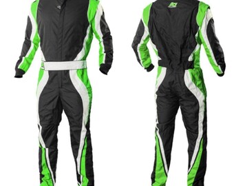 Custom Made Go kart Level 2 Suit with Option to add your own logos, labels, name, flag, number etc. with Free Shipping