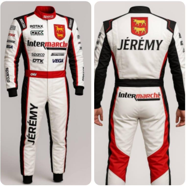 Custom Made Go kart Level 2 Suit with Option to add your own logos, labels, name, flag, number etc. with Free Shipping