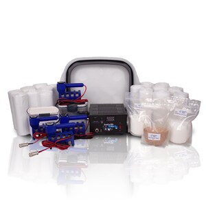 Máquina de desintoxicação iônica para banho de pés HEALTHandMED IonizeMe Maxx 5: fabricada nos EUA, garantia de 5 anos