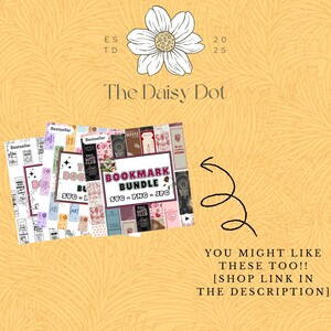 Girly Bookish PNG Bundle | Stickers for Book Lovers | Booktok Girlie PNG| Cute Bookish | Printables for Planner Journal, Laptop & Notebook image 13