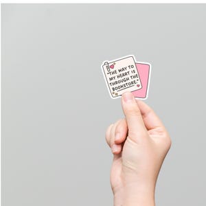 Girly Bookish PNG Bundle | Stickers for Book Lovers | Booktok Girlie PNG| Cute Bookish | Printables for Planner Journal, Laptop & Notebook image 4