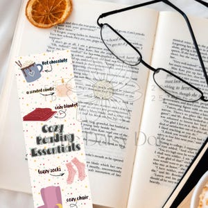 Bookmark Bundle PDF PNG JPG | 16 Adorable And Trendy Printable Bookmarks | Colorful Aesthetic Page Holder | Gift for Book Lovers and Readers image 8