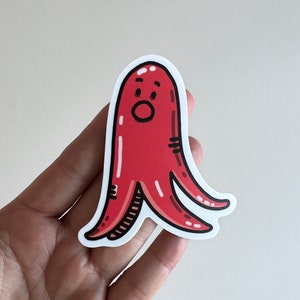 Sausage Octoput Vinyl Sticker