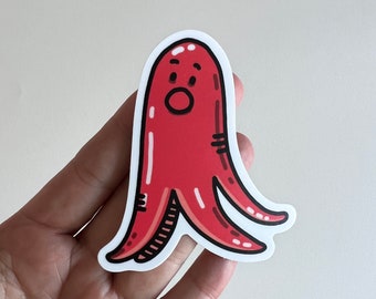 Sausage Octoput Vinyl Sticker