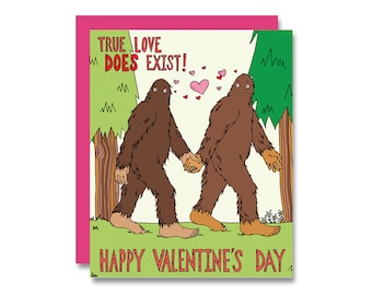 True Love Does Exist, Valentine's Day card