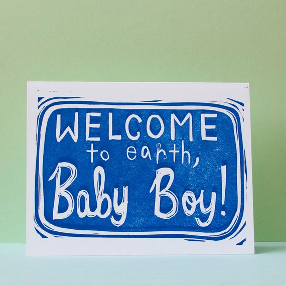 welcome on earth baby boy