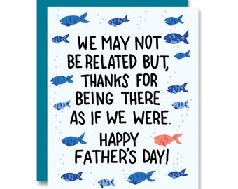 Not Related Father's Day Card