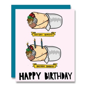 Birthday Burrito Card image 2