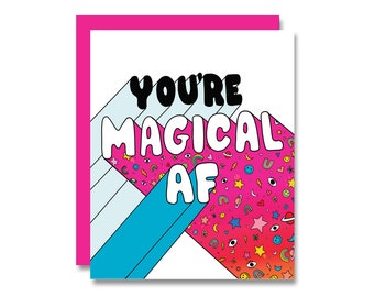 You're Magical AF, Card