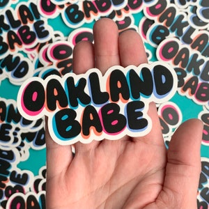 Oakland Babe Sticker