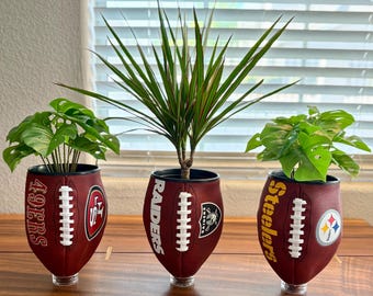 Custom NFL Team Football Planters