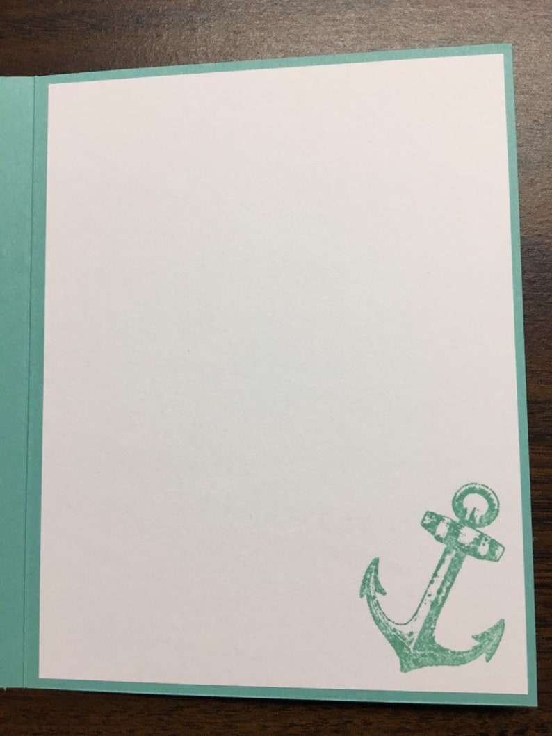 Handmade Congats Set Sail Card