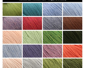 Cascade 220 Kammgarn – 100 g, luxuriöse, 100 % Hochlandwolle, leicht zu verarbeitende Strickwolle für Filzprojekte, Kleidungsstücke und Accessoires.