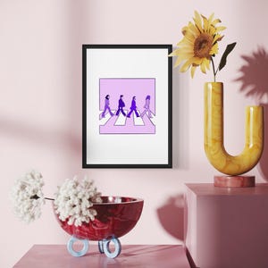 Beatles Poster | Abbey Road | PDF Digital File