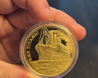 RMS Titanic 100th Anniversario " Jfk Mezzo Dollaro & 1910 - Foto 4