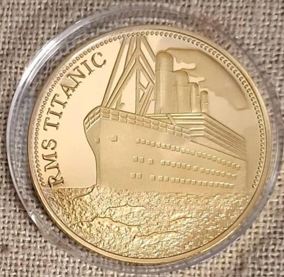 10 Dollars REMEMBERING THE RMS TITANIC 35th Anniversary 3 Oz Silver