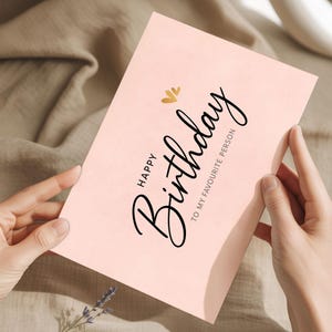 Happy Birthday To My Gorgeous Wife Card - Vintage Birthday Card - Card For Her - Wife Birthday Card- Birthday Card From Husband - I Love You