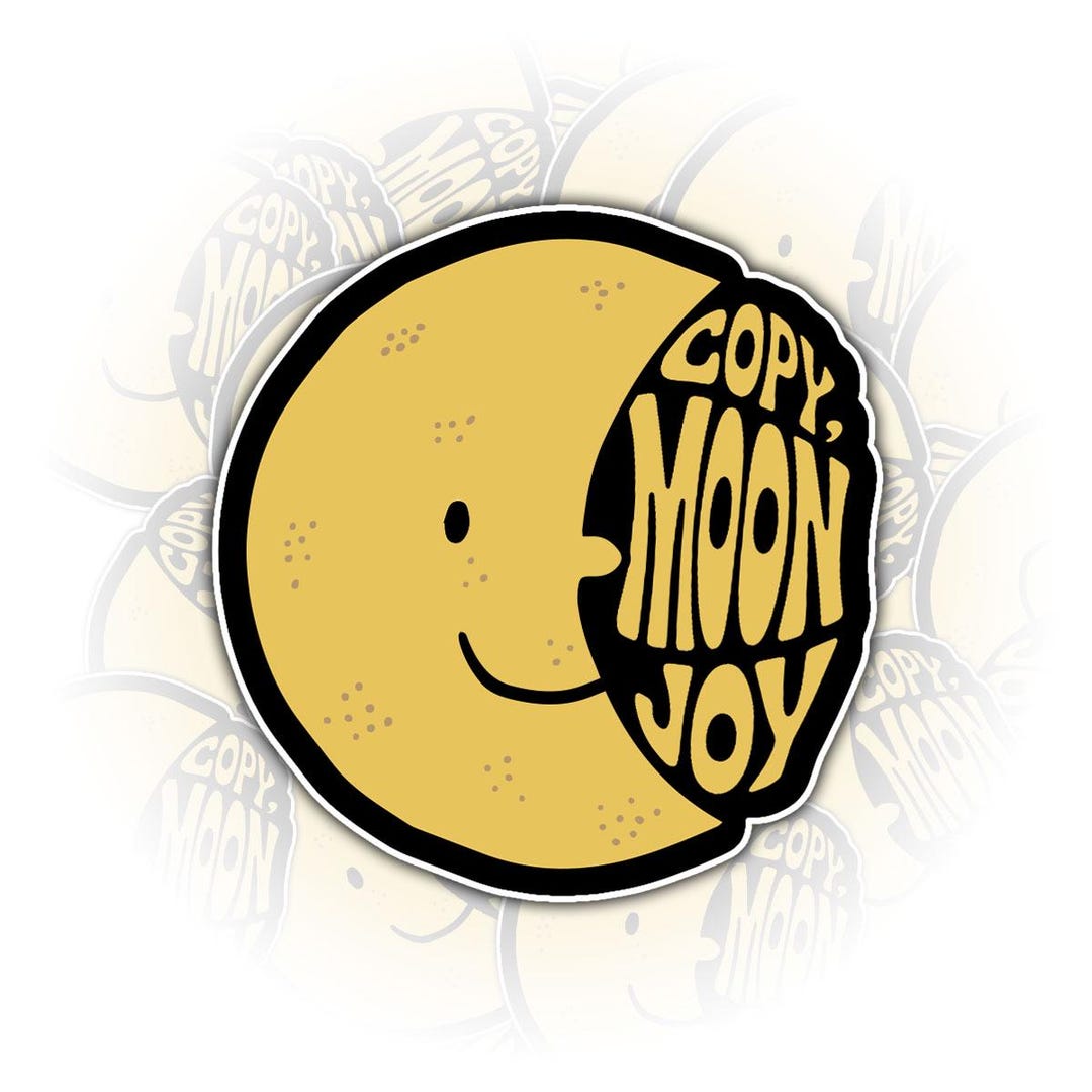 Copy Moon Joy Sticker, Artemis II Moon Mission Decal, NASA Vinyl ...