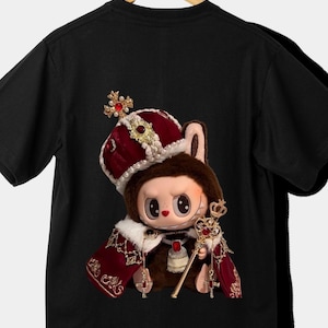 Maqueta de camiseta PNG de Labubu / Productos digitales para ropa de hombre y mujer / Ropa Labubu