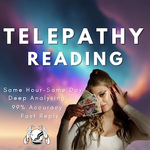 Same-Hour Telepathy Reading | Psychic Mind Reading | What’s Their Thoughts/Intentions? | Accurate Telepathy Reading | Same Day Reading