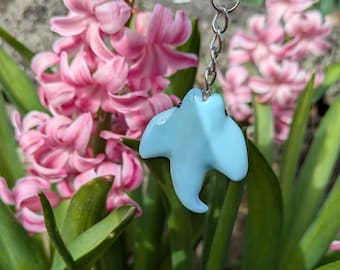 Porte-clés raie mantis, breloque animal en pâte polymère, porte-clés Sea Life, accessoire de sac inspiré de l'océan