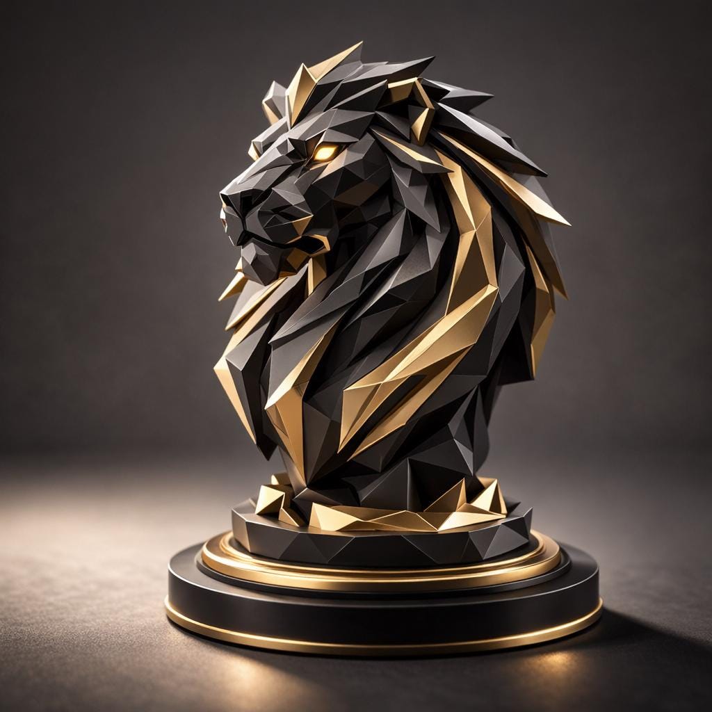 Importante paire d'appliques au Mufle de Lion en bronze ciselé et doré