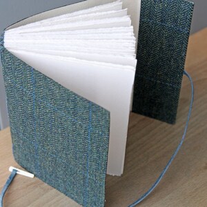 Tweed Journal in Blue image 3