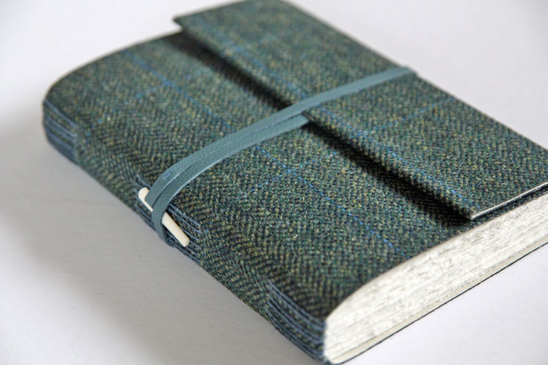 Tweed Journal in Blue image 2