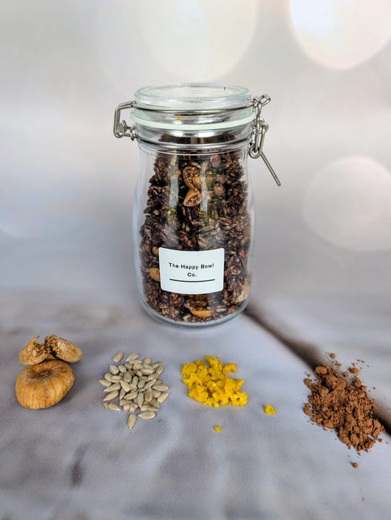 Cocoa-Zest with  cocoa, cacao, orange zest, figs