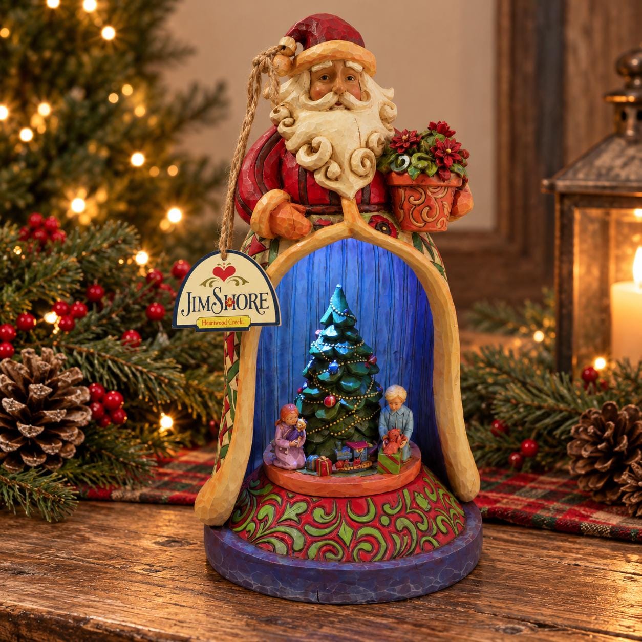 Jim Shore Santa - Etsy