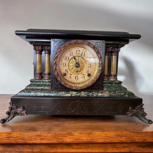 Antique American Mantle Clock 1910s