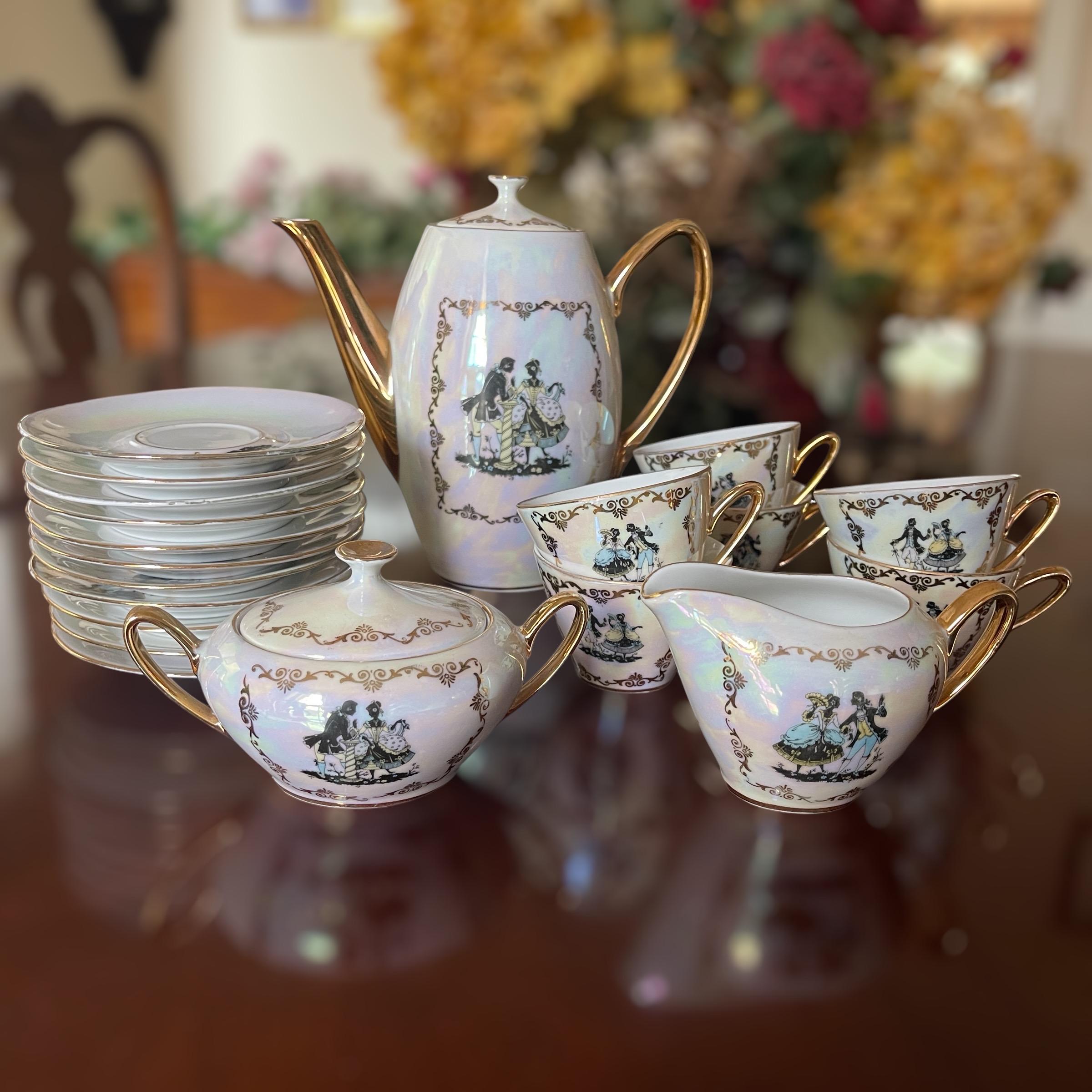 Vintage Porzellan Bavaria Tea Set China Porcelain - Etsy