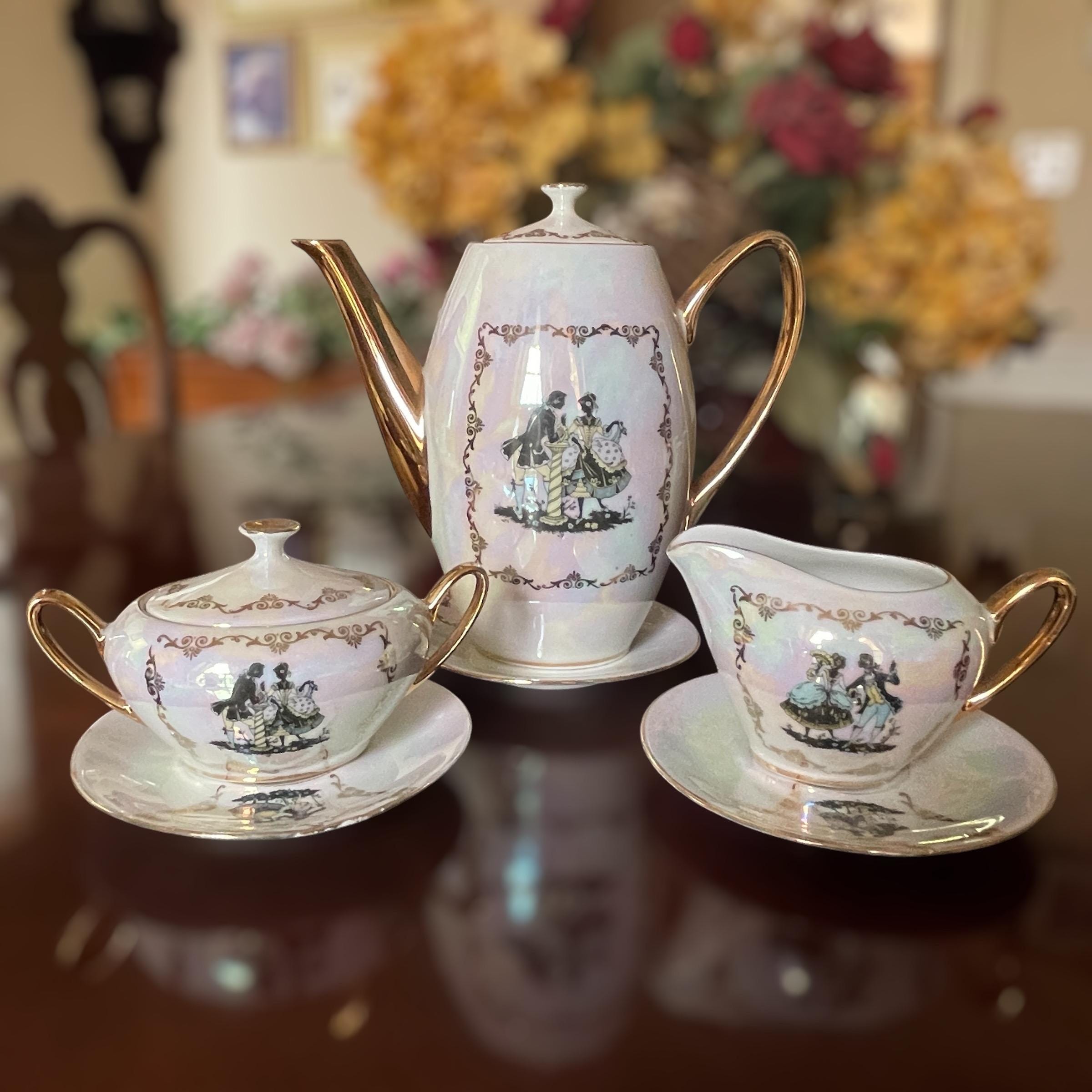 Vintage Porzellan Bavaria Tea Set China Porcelain - Etsy