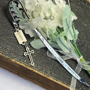 Confirmation Gift Bookmark Personalized Bible Bookmark CONFIRMATION DAY