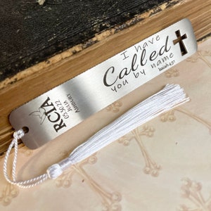 RCIA-Geschenk-Lesezeichen, personalisiertes Lesezeichen, Bibel-Lesezeichen, Sponsor