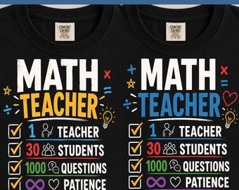 Math Teacher PNG, Funny Teacher PNG, Teacher Shirt Design, Math Teacher Gift, School Teacher PNG, Sublimation Design