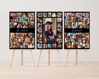 Class of 2026 Graduation Photo Collage Poster: Senior Gift (Digital Download)