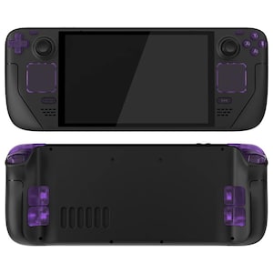 Valve Steam Deck Custom Buttons Upgrade OLED Model - Atomic Purple (Mail In Service)