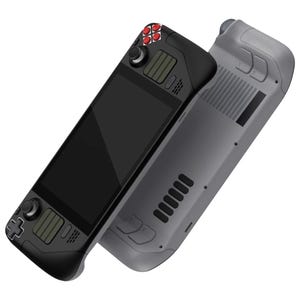Valve Steam Deck カスタム フルセット シェル スワップ ボタン付き Steam Deck LCD モデル用 - クラシック NES スタイル (メール サービス)