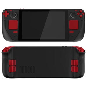 Valve Steam Deck カスタム ボタン アップグレード LCD モデル - スカーレット レッド (メール サービス)