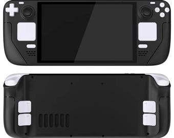 Valve Steam Deck Custom Buttons Upgrade OLED Model - White (Mail In Service)