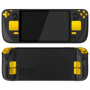 Valve Steam Deck Custom Buttons Upgrade OLED Model - Chrome Gold (Mail In Service)