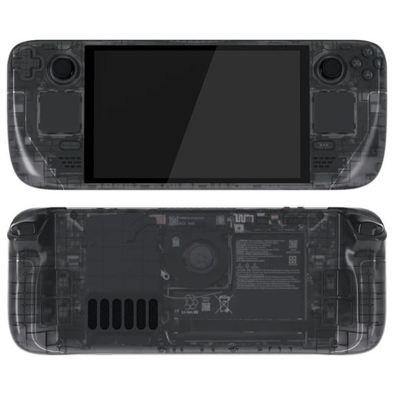 Valve Steam Deck Custom Full Set Shell Swap With Buttons for Steam
