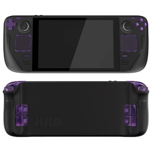 Valve Steam Deck Custom Buttons Upgrade LCD Model - Atomic Purple (Mail In Service)